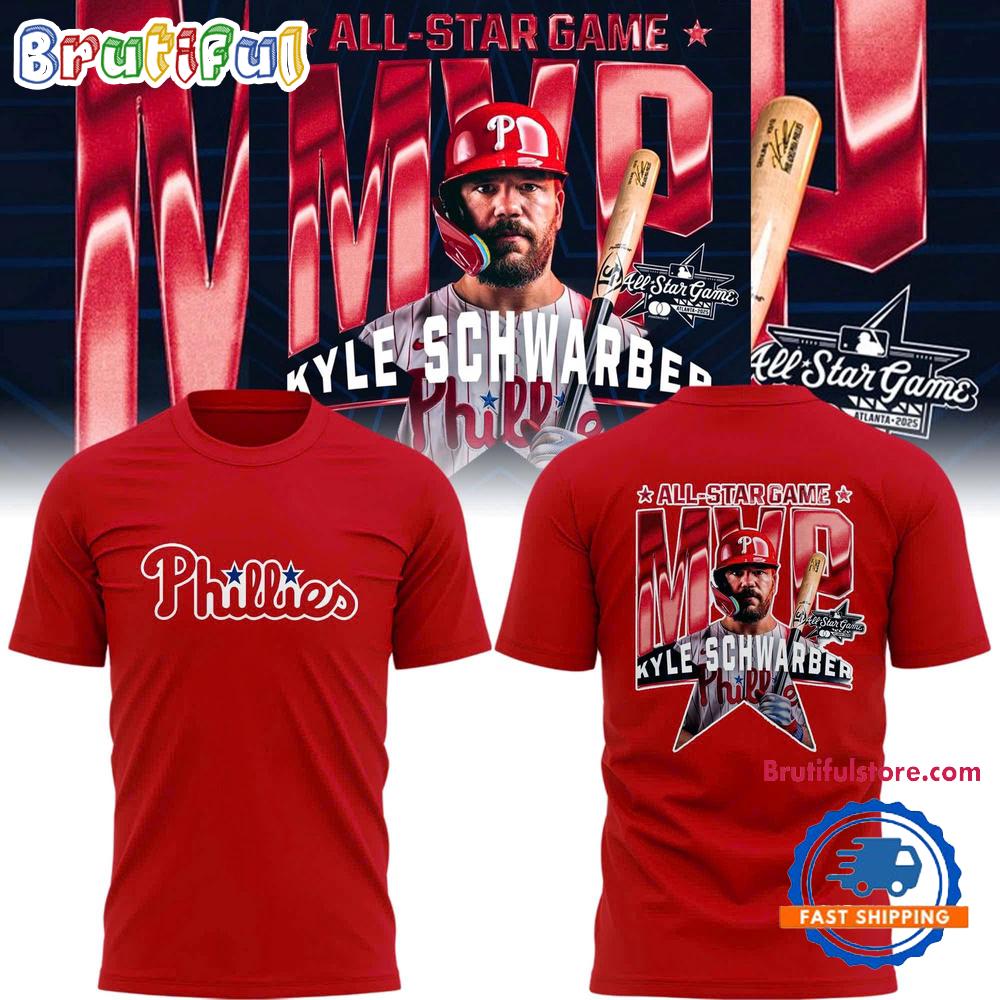 Philadelphia Phillies Special Kyle Schwarber Is The 2025 Mlb All-Star Game Mvp T Shirt