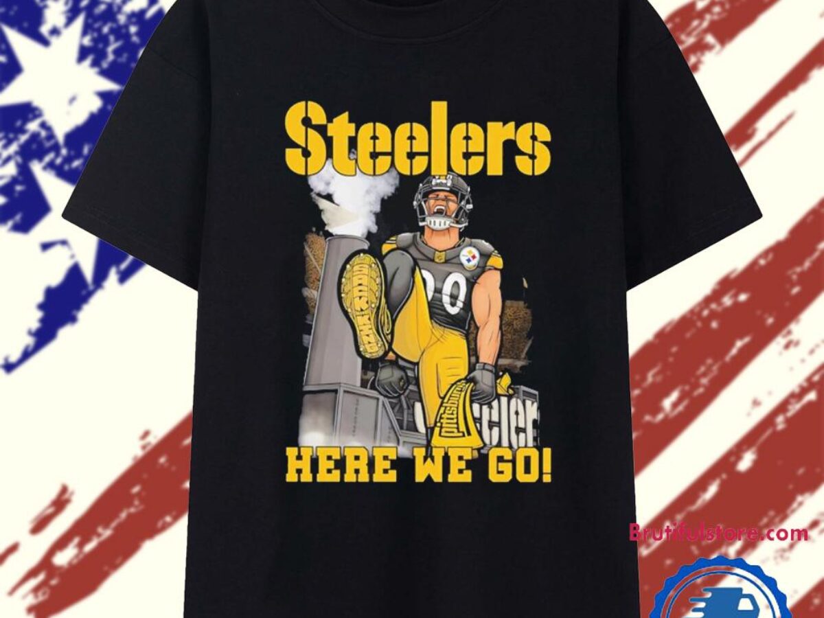 Pittsburgh Steelers T.J. Watt Here We Go T Shirt