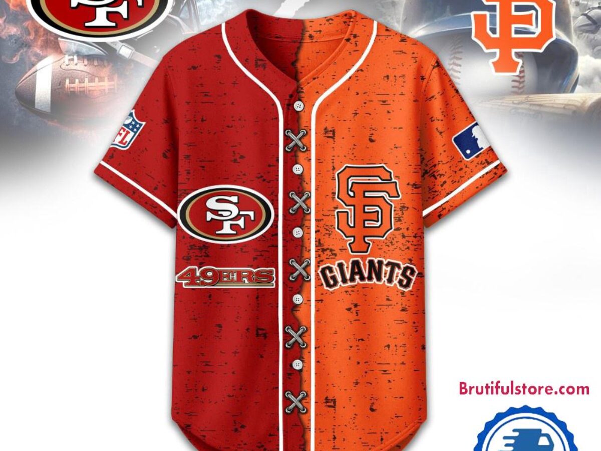 San Francisco 49ers Mix San Francisco Giants Sporty New Design