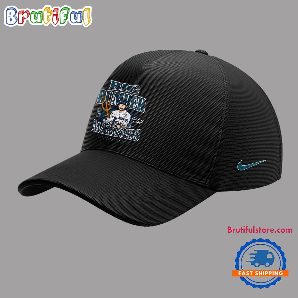 Seattle Mariners Cal Raleigh Cartoon 2025 Cap
