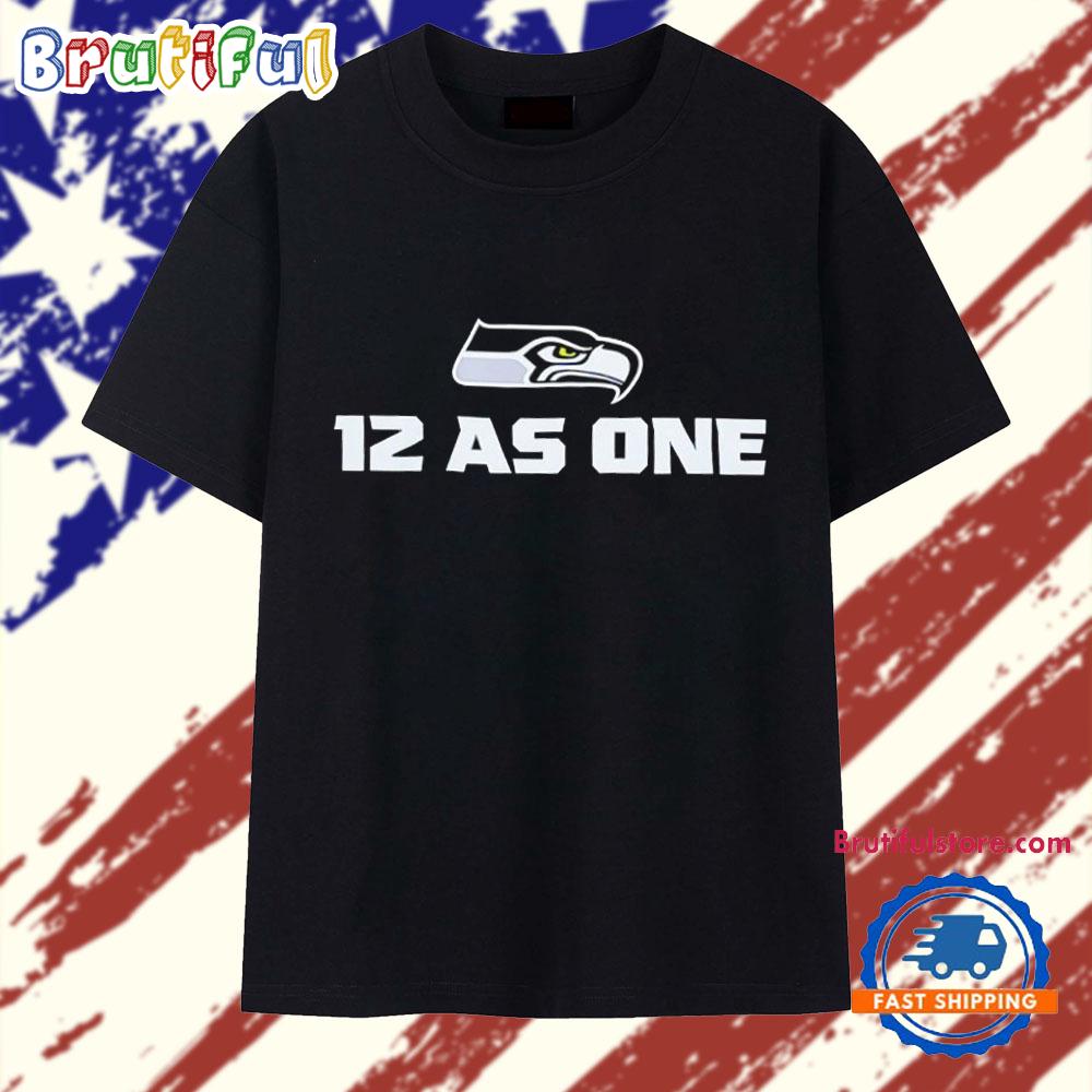 Seattle Seahawks 12s As One T Shirt