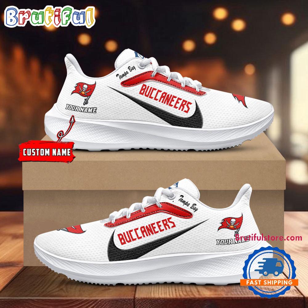 Tampa Bay Buccaneers Personalized Lightweight Patch Decor Running Shoes Sneaker