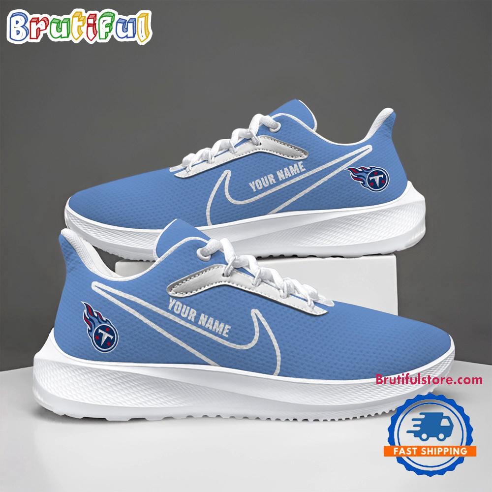 Tennessee Titans Custom Lightweight Running Shoes Sneaker