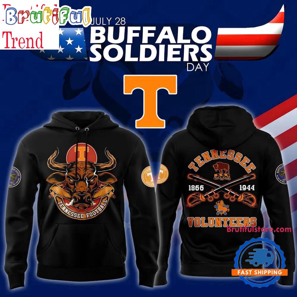 Tennessee Volunteers 2025 Buffalo Soldiers Day Hoodie Shirt