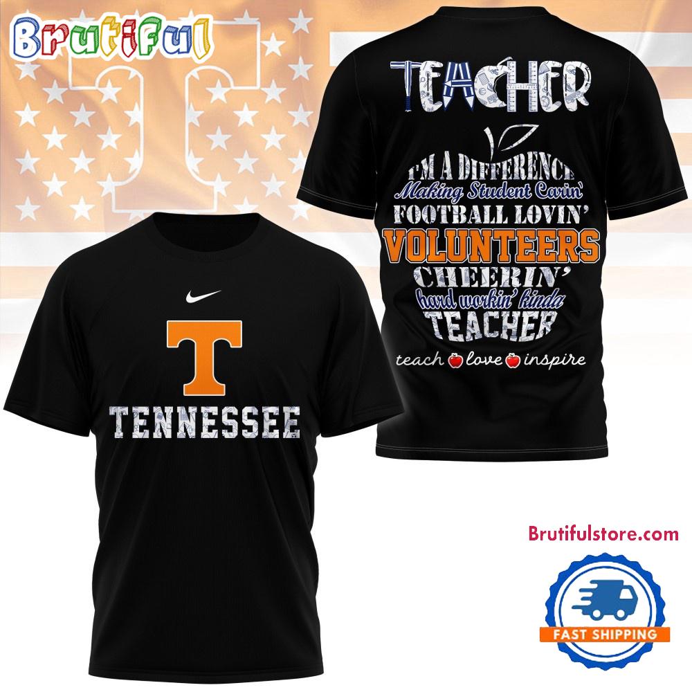 Tennessee Volunteers Teacher Pride 2025 Unisex 3D Shirt