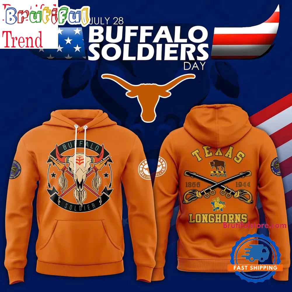 Texas Longhorns 2025 Buffalo Soldiers Day Hoodie Shirt