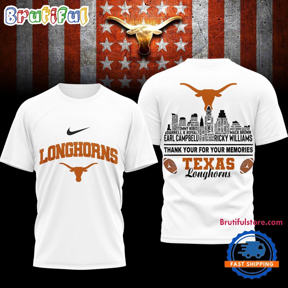 Texas Longhorns Legends of the Game 3D Shirt