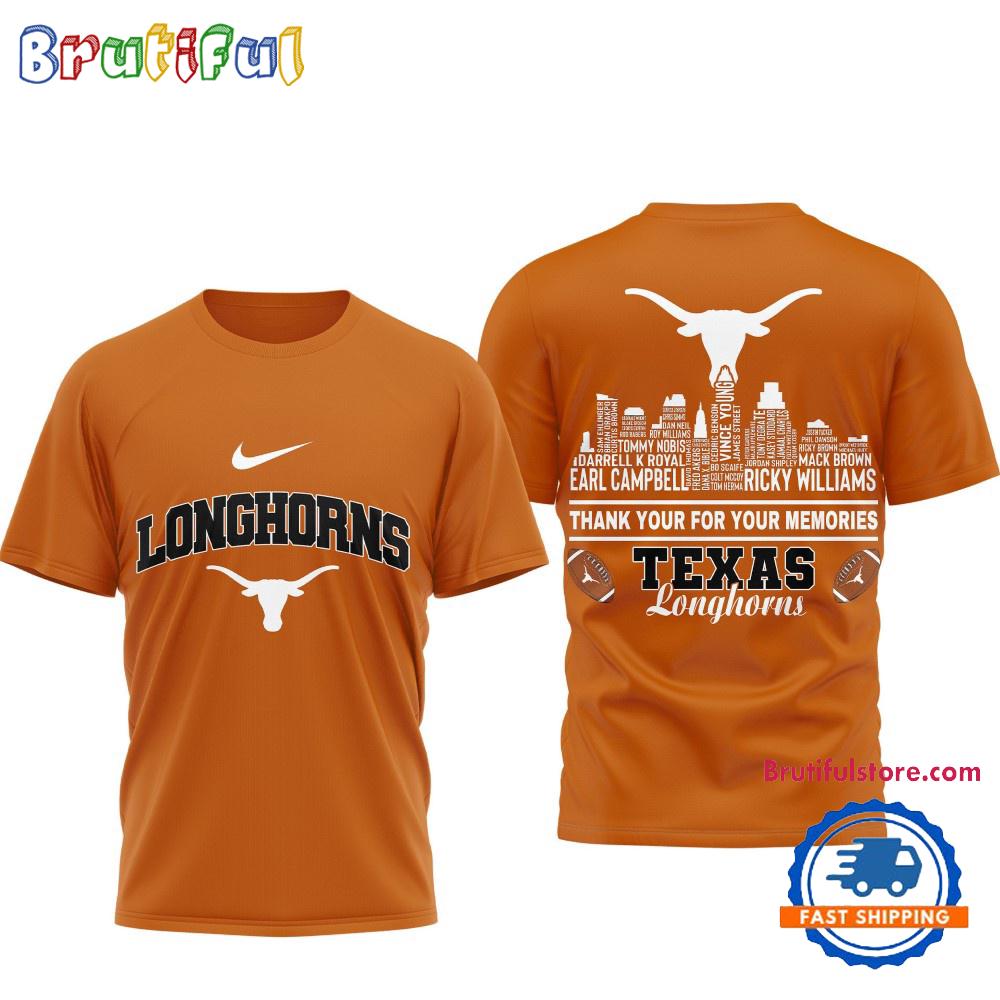Texas Longhorns Legends of the Game Limited Edition T Shirt