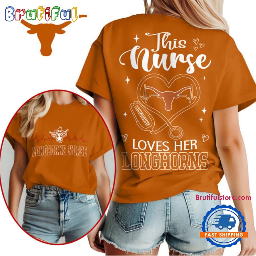 Texas Longhorns Nurse Appreciation Month Unisex 3D Shirt