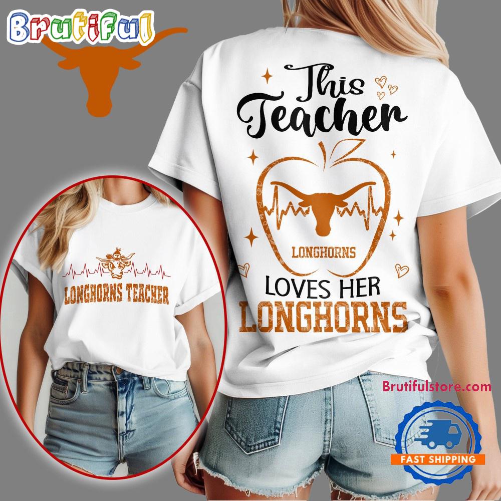 Texas Longhorns Teacher Appreciation Month Vintage T Shirt