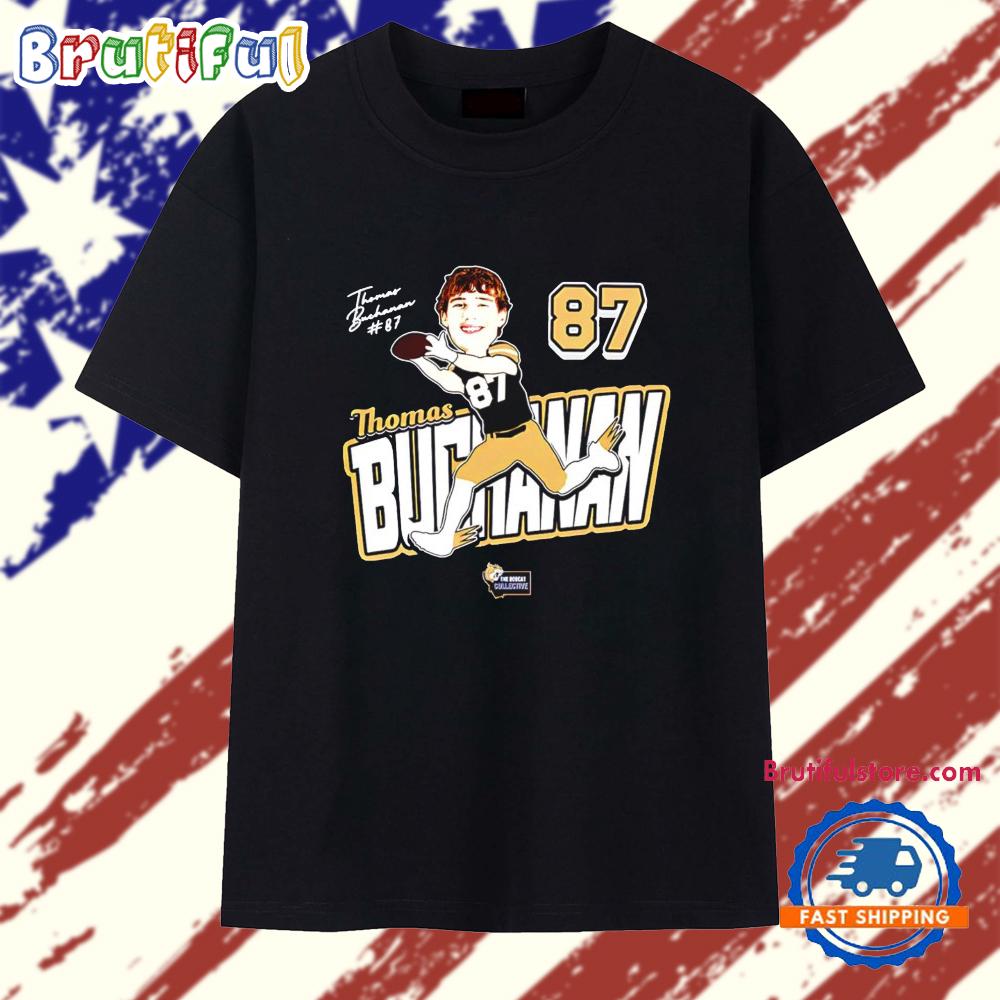 Thomas Buchana Montana State Bobcats caricature ’25 T Shirt