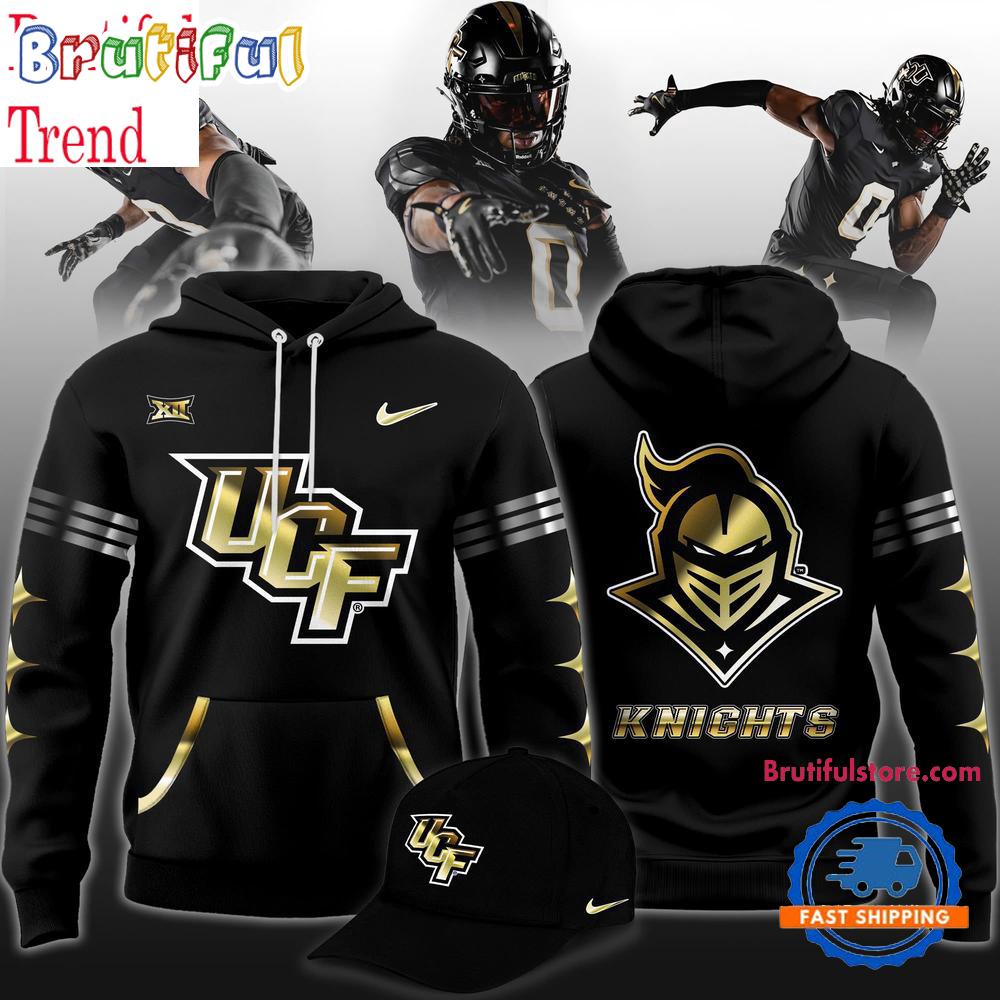 UCF Knights Core Uniforms 2025 Black Hoodie