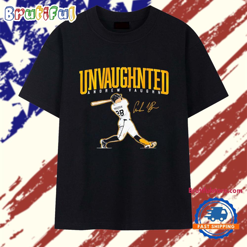 UnVaughnted Andrew Vaughn Milwaukee Brewers Signature T Shirt