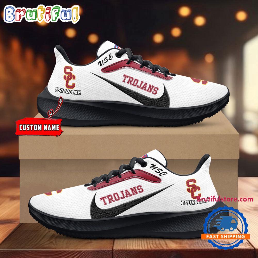 USC Trojans Personalized Lightweight Patch Decor Running Shoes Sneaker