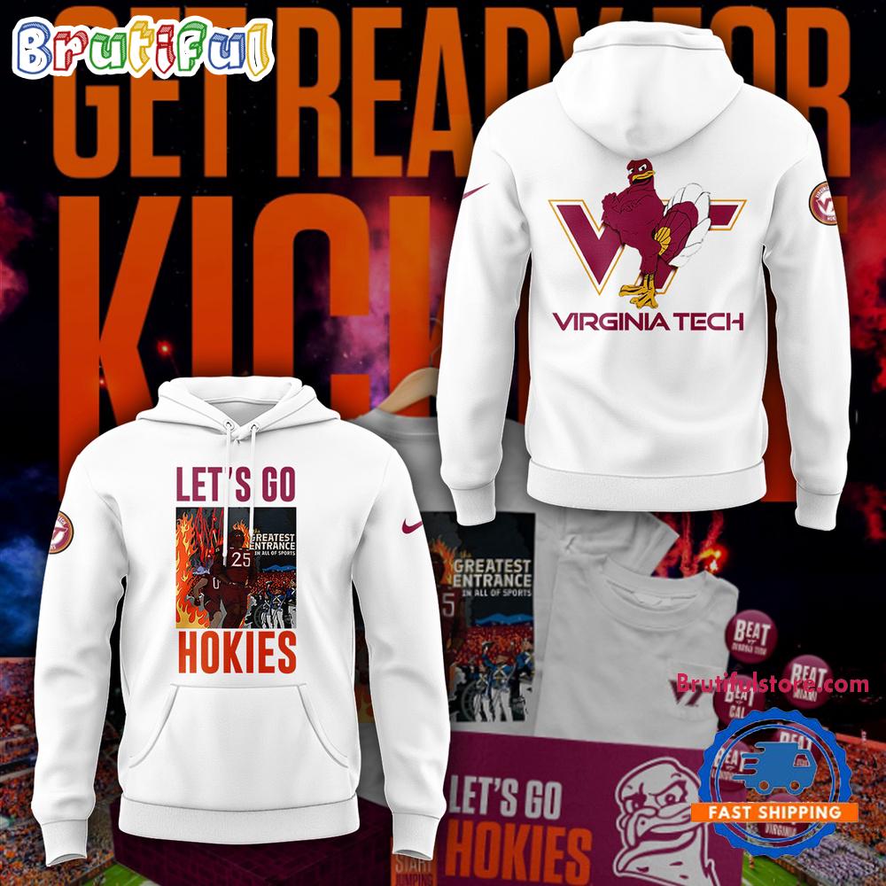 Virginia Tech Hokies Let’s Go Hokies 25 Hoodie Shirt