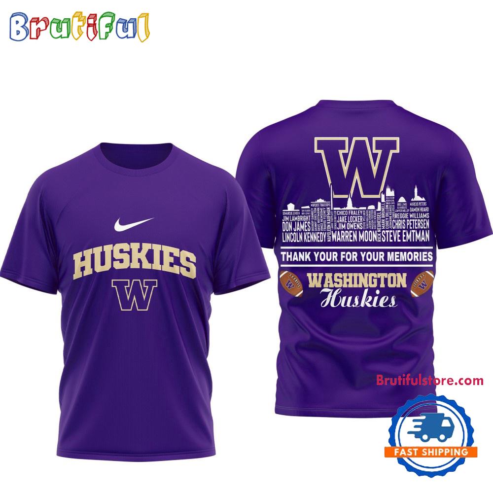 Washington Huskies Legends of the Game Limited Edition T Shirt