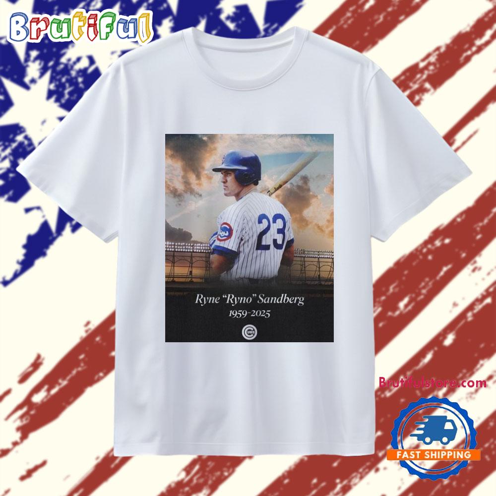 We Share That Ryne Sandberg Has Passed Away Today Ryne Ryno Sandberg 1959-2025 T Shirt