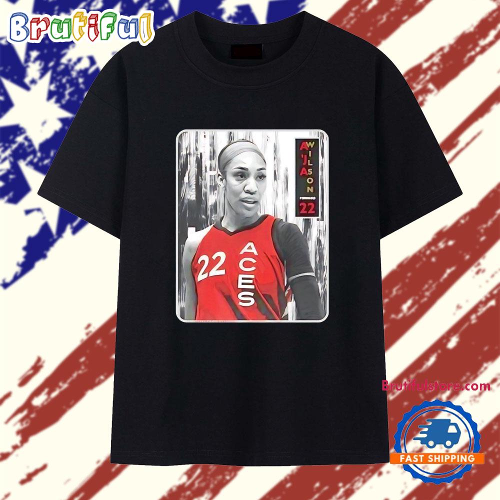 A’ja Wilson Las Vegas Aces Basketball Vintage T Shirt