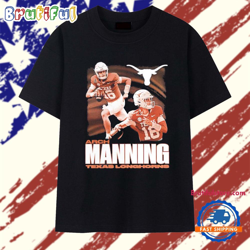 Arch Manning Texas Longhorns Football Graphic T Shirt