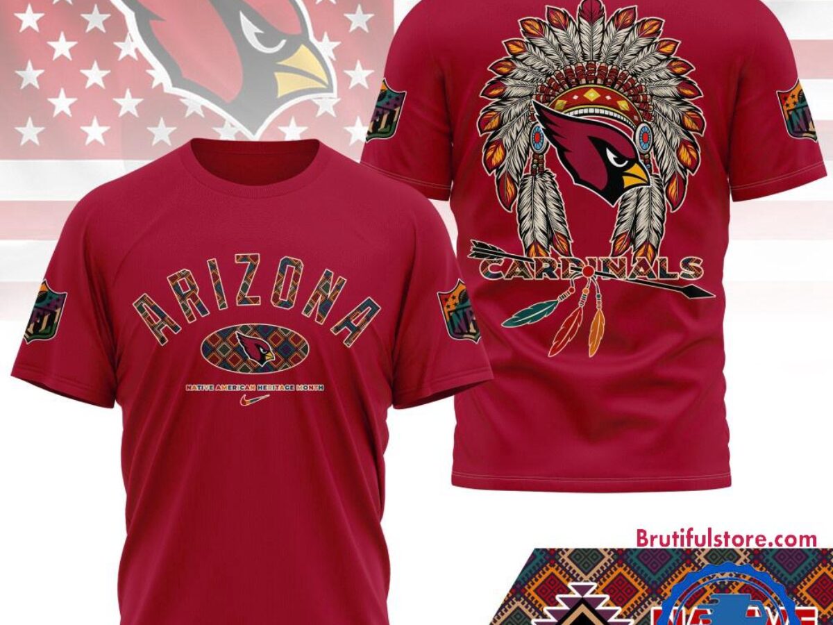 Arizona Cardinals Native American Heritage Month 3D Shirt