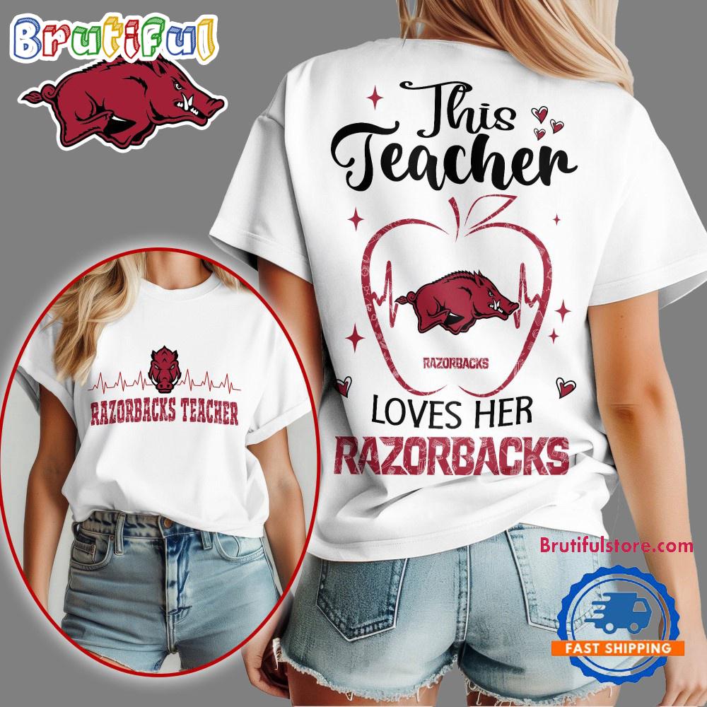 Arkansas Razorbacks Teacher Appreciation Month Vintage T Shirt