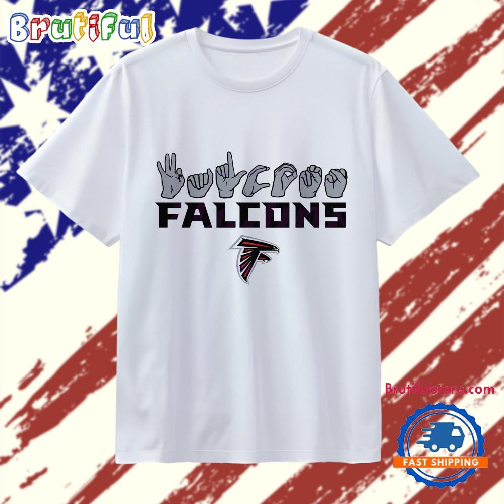 Atlanta Falcons Homage Youth Love Sign T Shirt
