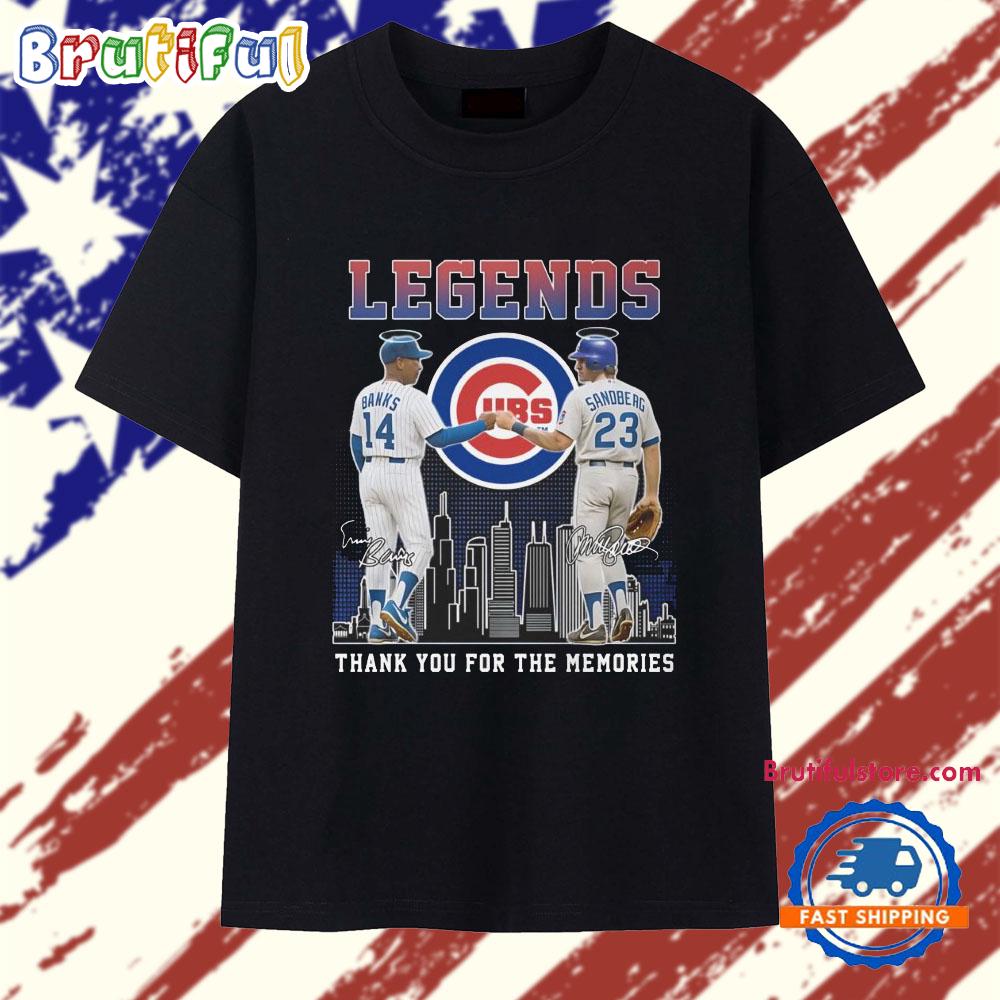 Banks And Sandbeag Chicago Cubs Signature 2025 T Shirt