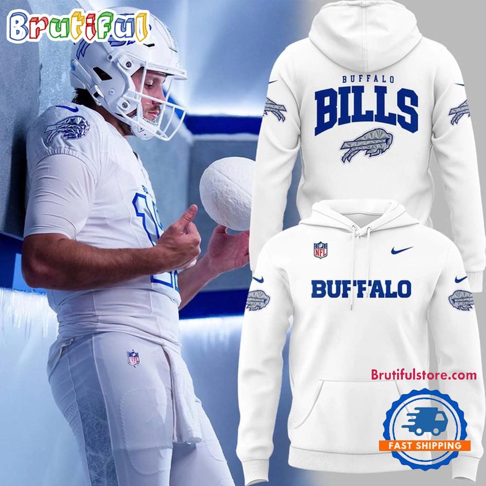 Buffalo Bills Cold Front Uniforms 2025 Hoodie