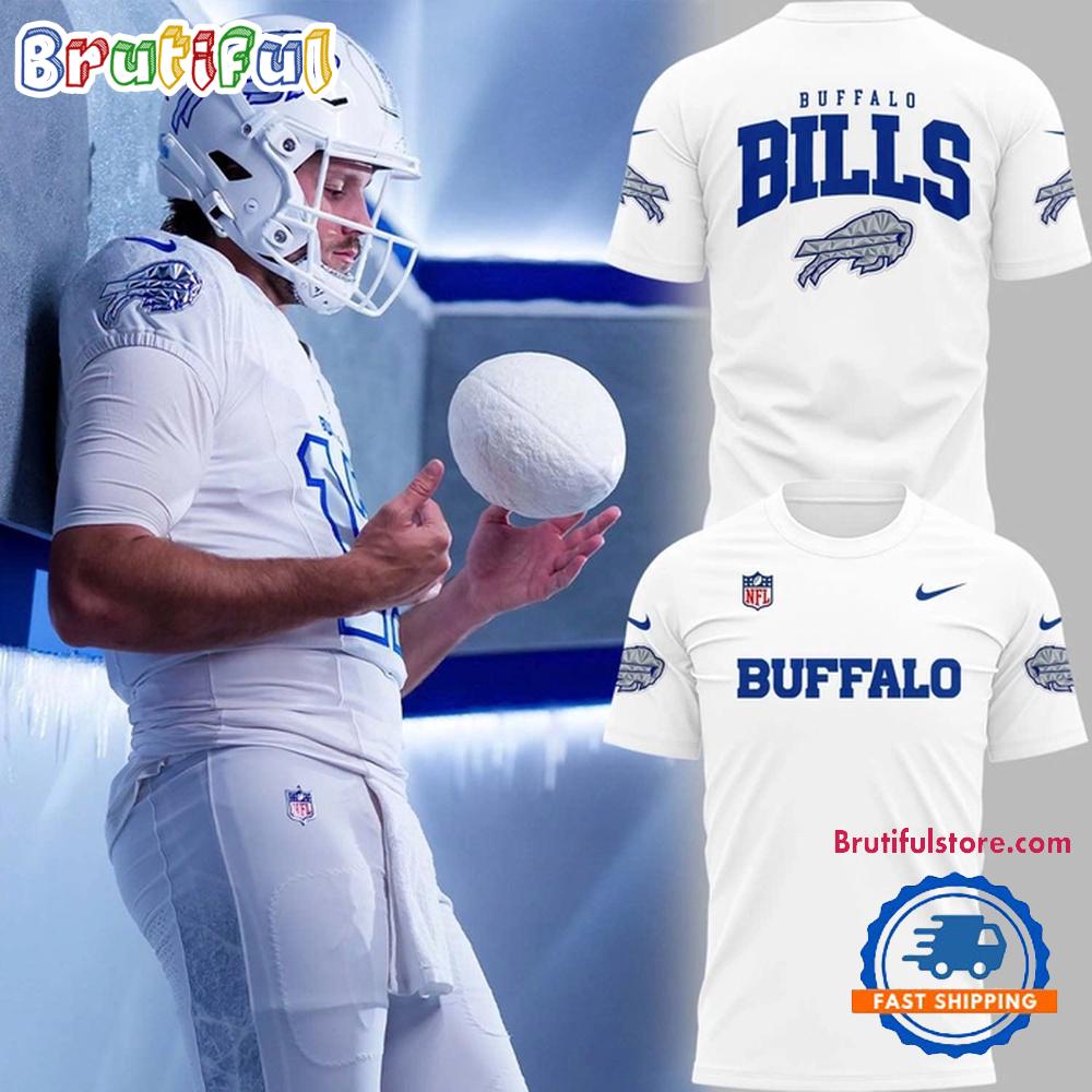 Buffalo Bills Cold Front Uniforms 2025 T Shirt