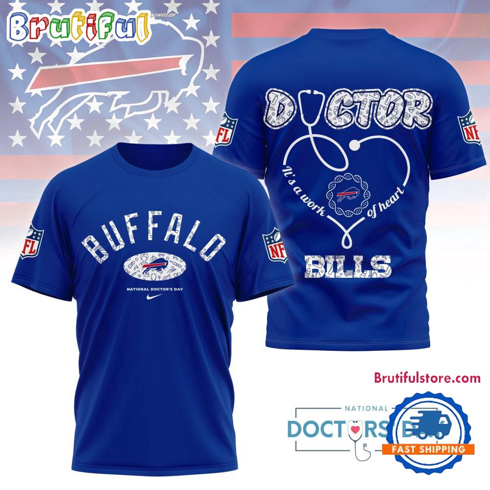 Buffalo Bills NFL National Doctors Day Unisex 3D Shirt