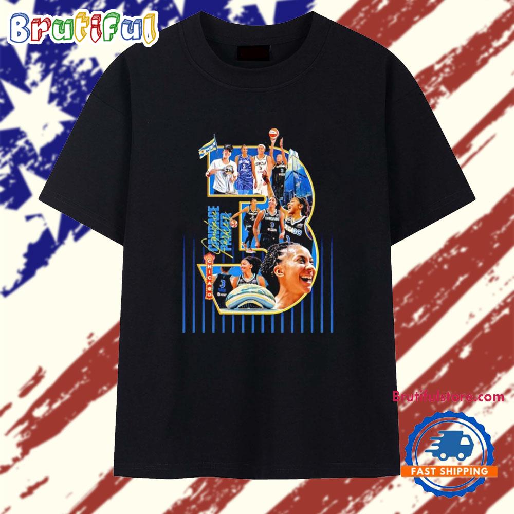 Candace Parkers No. 3 Chicago Sky Jersey Will Forever Live in the Rafters T Shirt