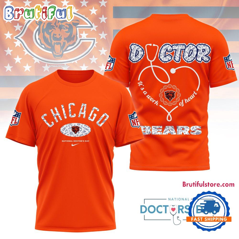 Chicago Bears NFL National Doctors Day Unisex 3D Shirt