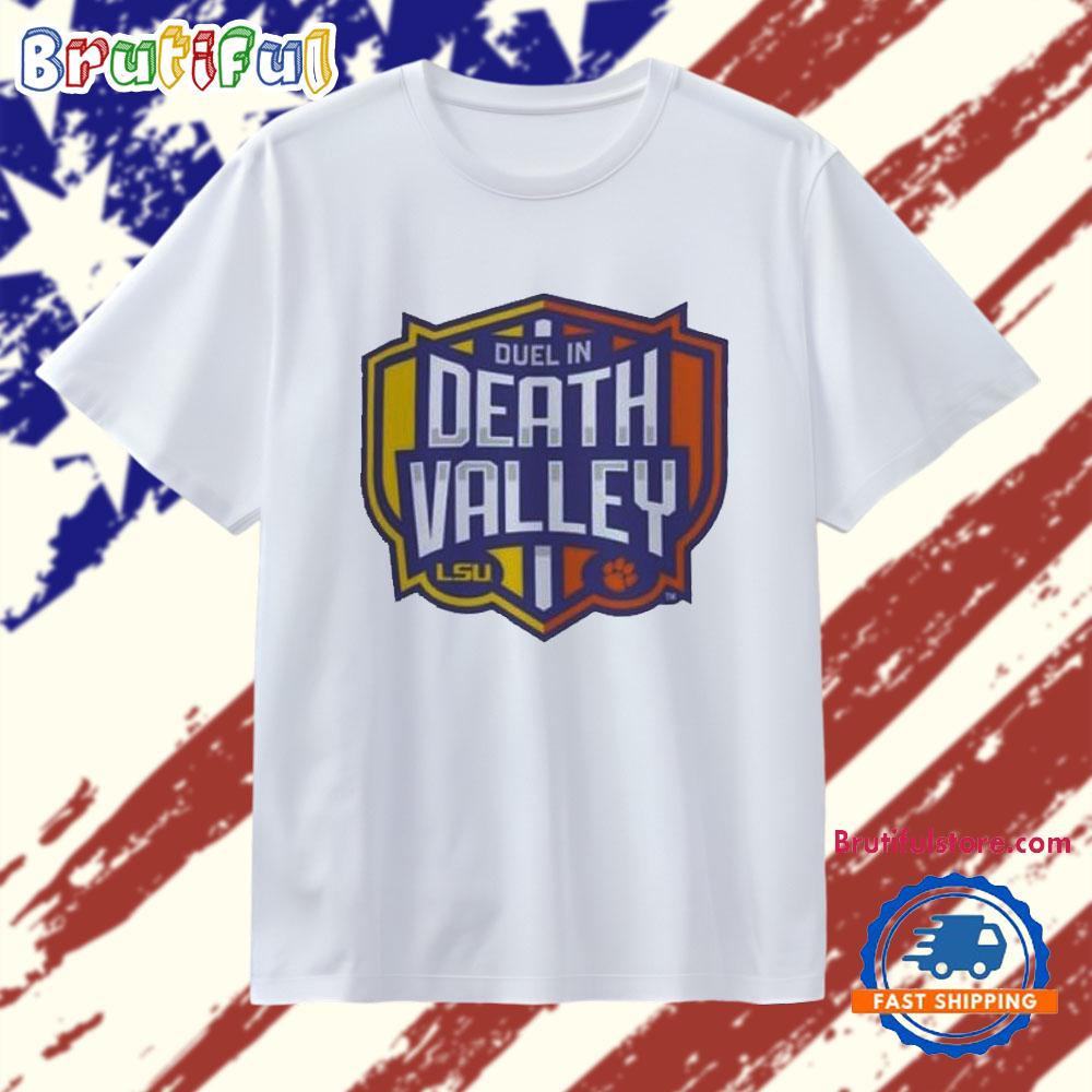 Clemson Tigers vs. LSU Tigers Champion Duel In Death Valley T Shirt