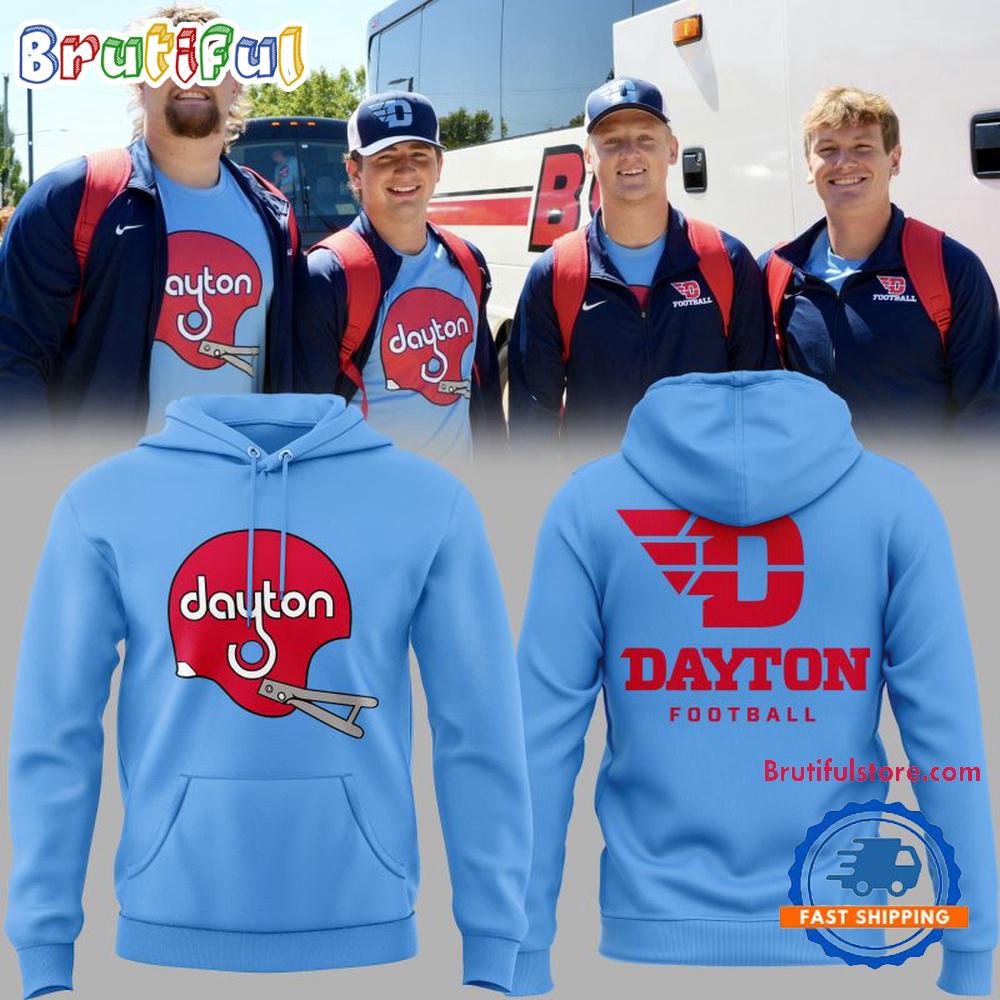 Dayton Flyers Football 2025 New Uniform Hoodie