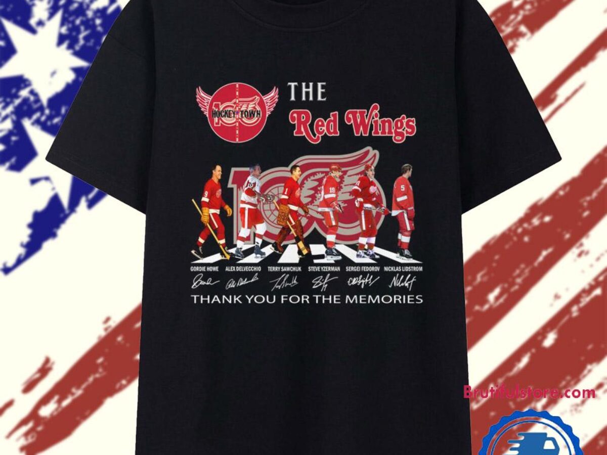 Detroit Red Wings Hockey Town 100 Years Thank You For The Memories