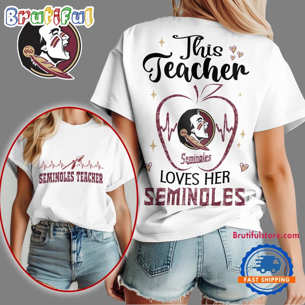 Florida State Seminoles Teacher Appreciation Month Vintage T Shirt