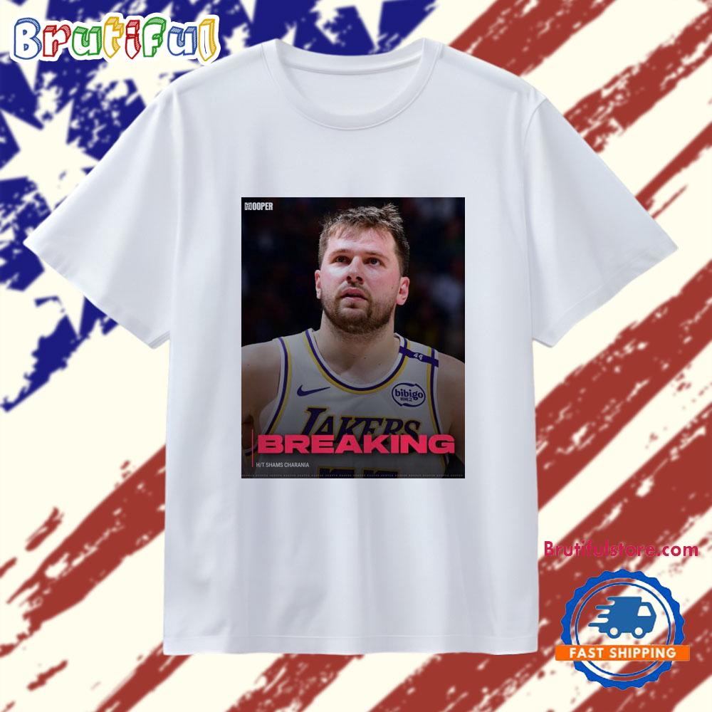 Funny Los Angeles Lakers All-NBA Star Luka Doncic Has Signed A Three-Year T Shirt