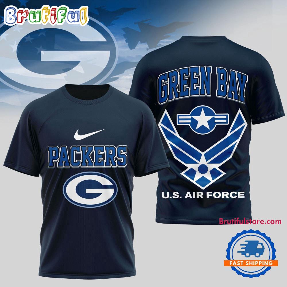 Green Bay Packers US Air Force Military Unisex 3D Shirt