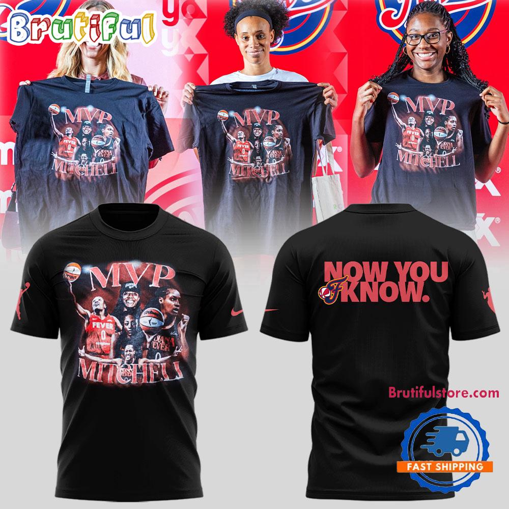 Indiana Fever MPV Mitchell Now You Know 2025 T Shirt