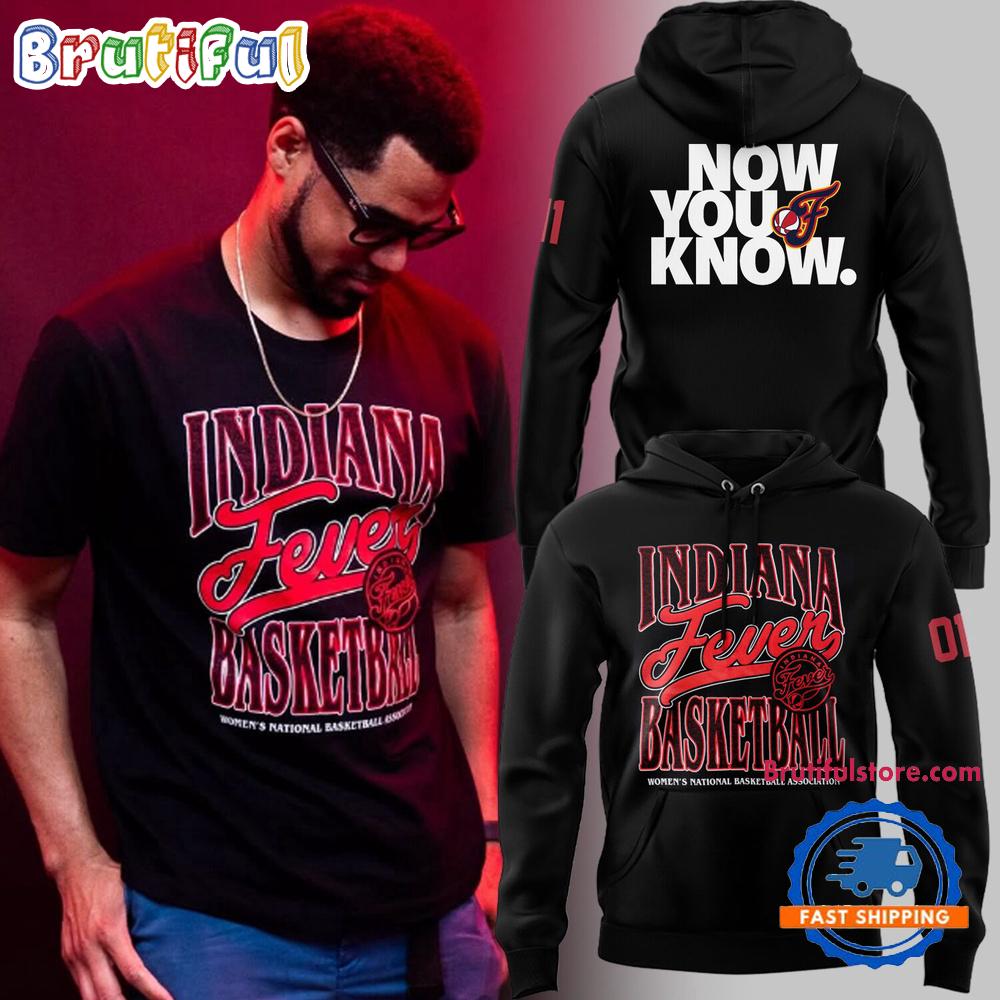 Indiana Fever Now You Know Logo Limited Hoodie