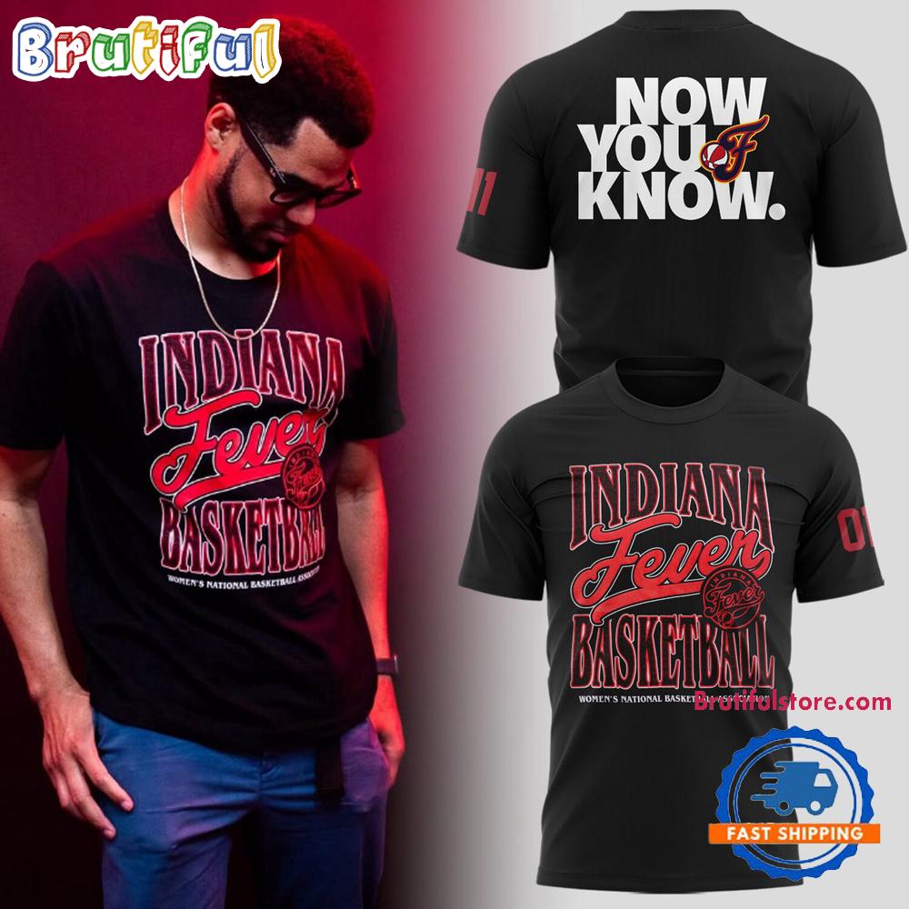 Indiana Fever Now You Know Logo Limited T Shirt