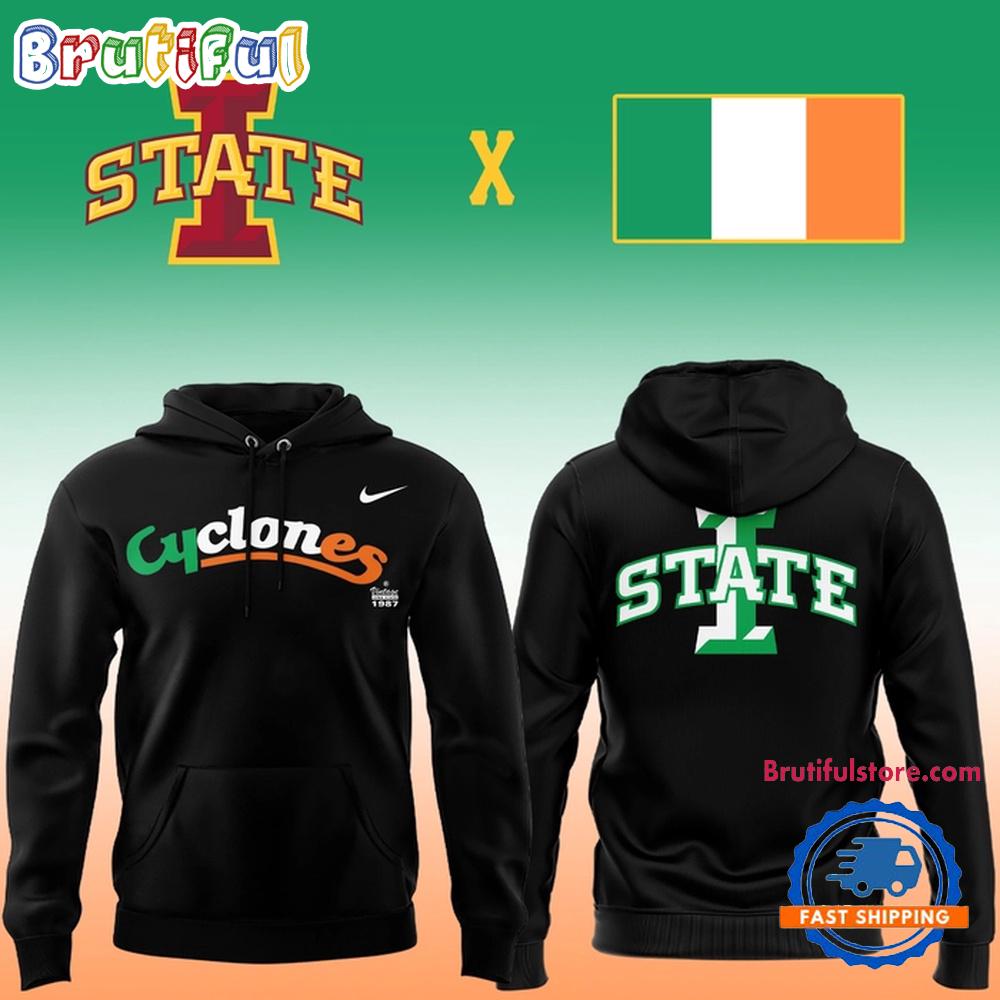 Iowa State Cyclones Football Ireland Hoodie Shirt