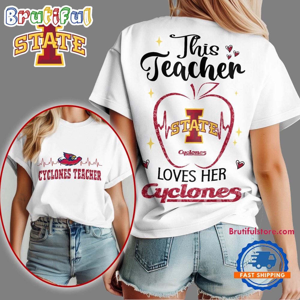 Iowa State Cyclones Teacher Appreciation Month Vintage T Shirt
