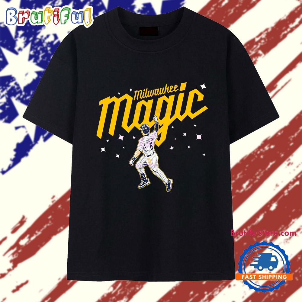 Isaac Collins Milwaukee Magic Baseball T Shirt
