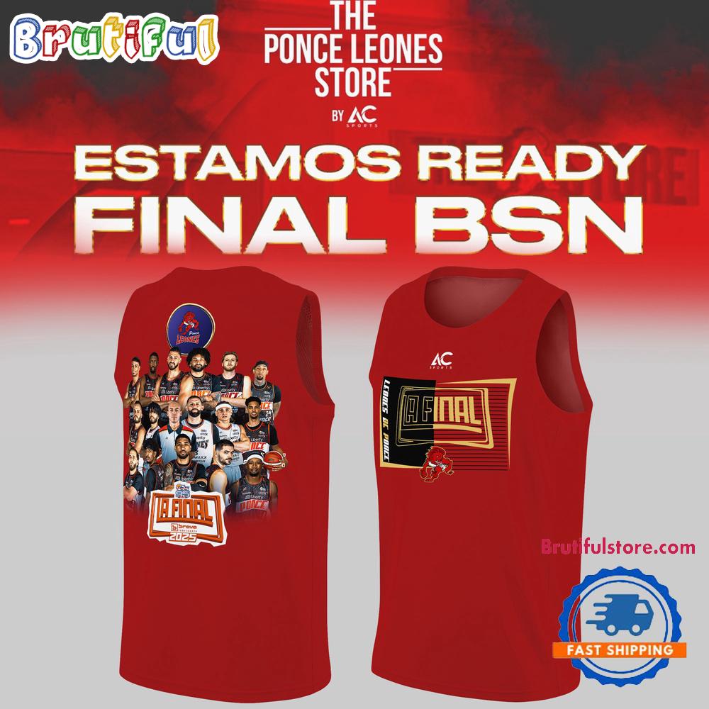 Leones de Ponce Finals BSN 2025 Basketball Jersey