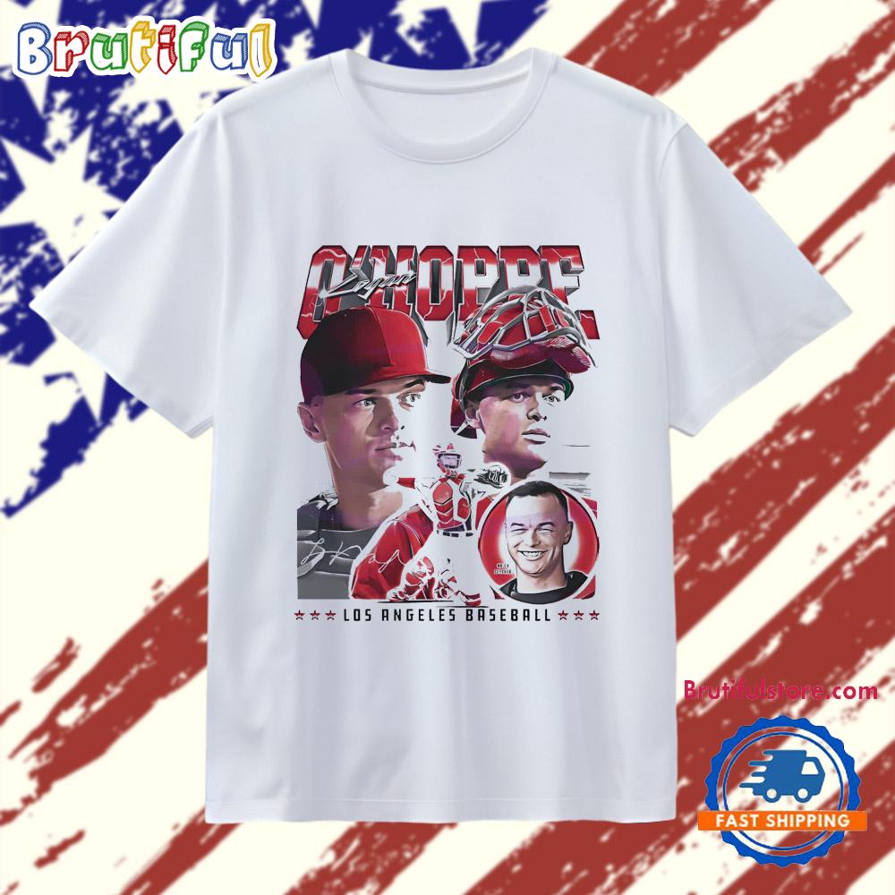 Logan O Hoppe Los Angeles Baseball Vintage T Shirt
