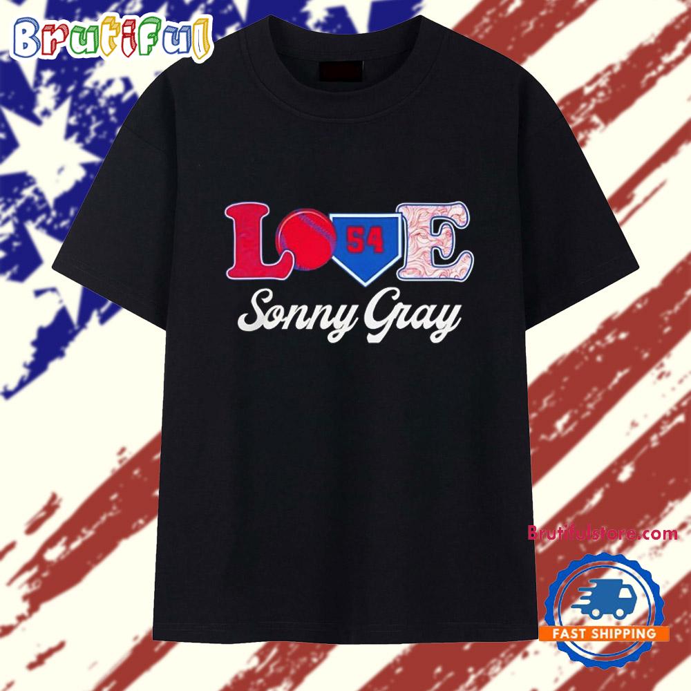 Love Sonny Gray #54 St. Louis Cardinals Baseball T Shirt