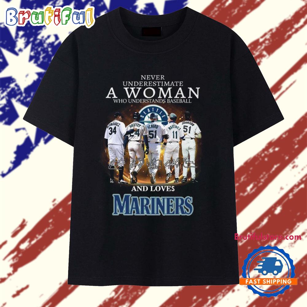 Loves Seattle Mariners Signature 2025 Vintage T Shirt