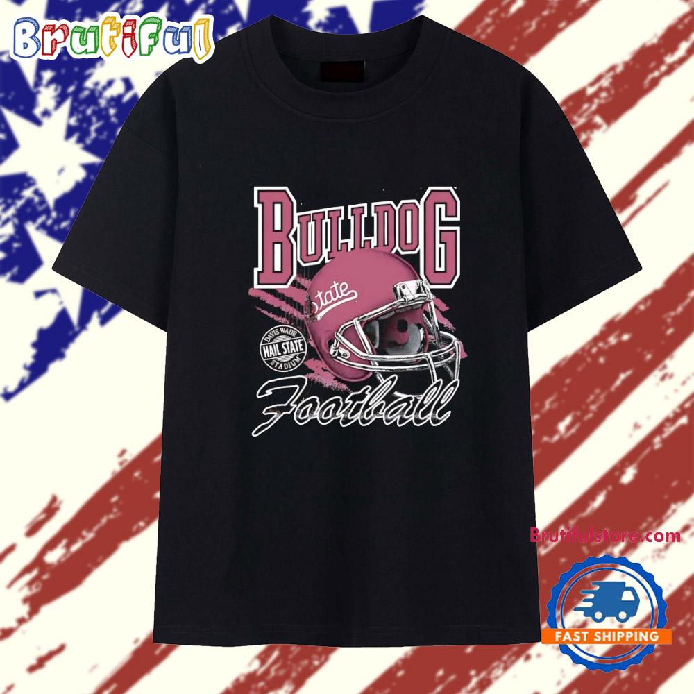 Mississippi State Bulldogs Football Helmet T Shirt