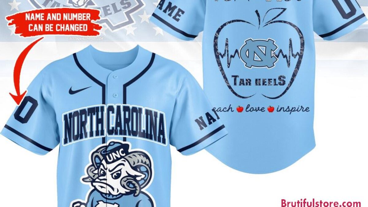 North Carolina Tar Heels Mascot Teacher Appreciation Month